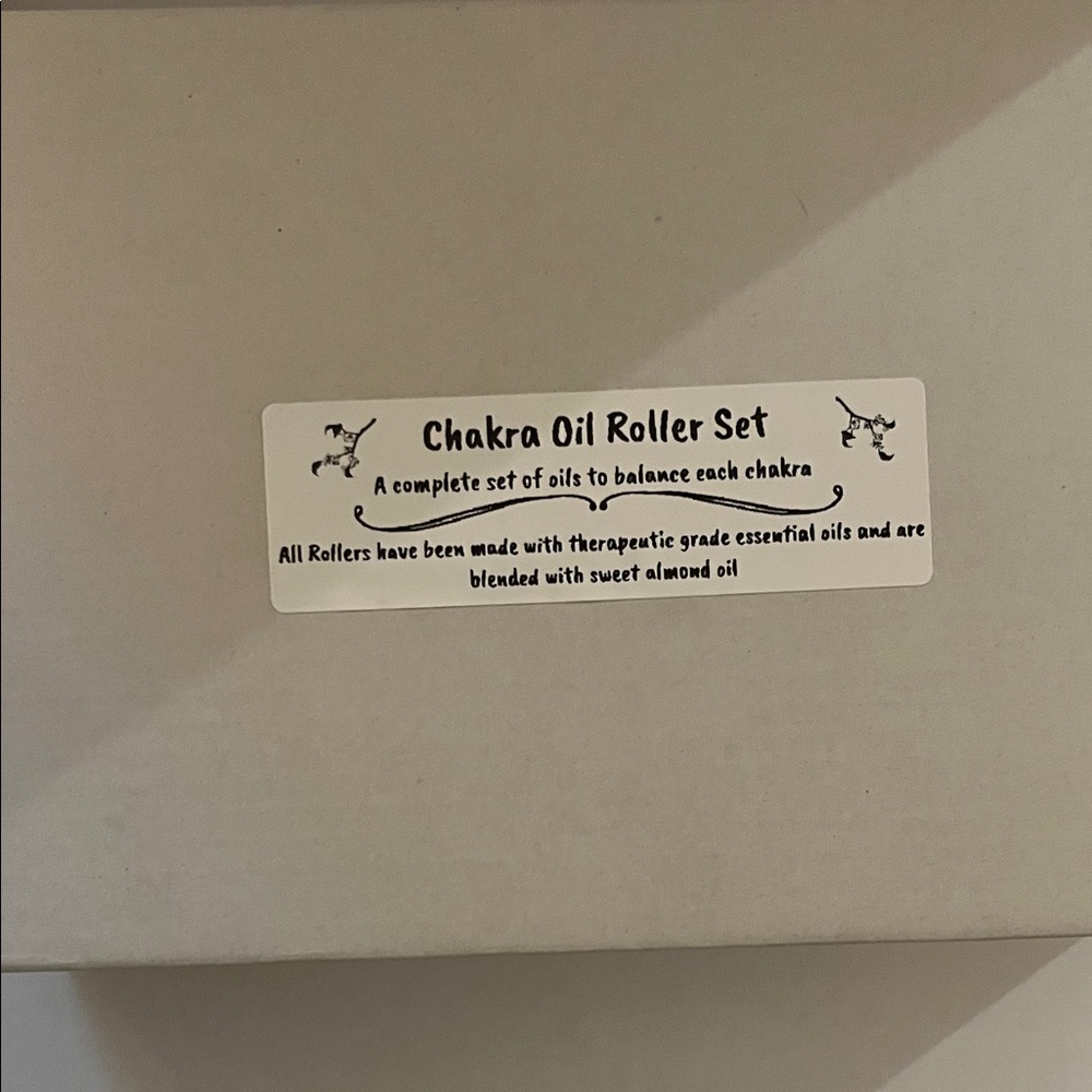 Chakra Oil Roller Set
